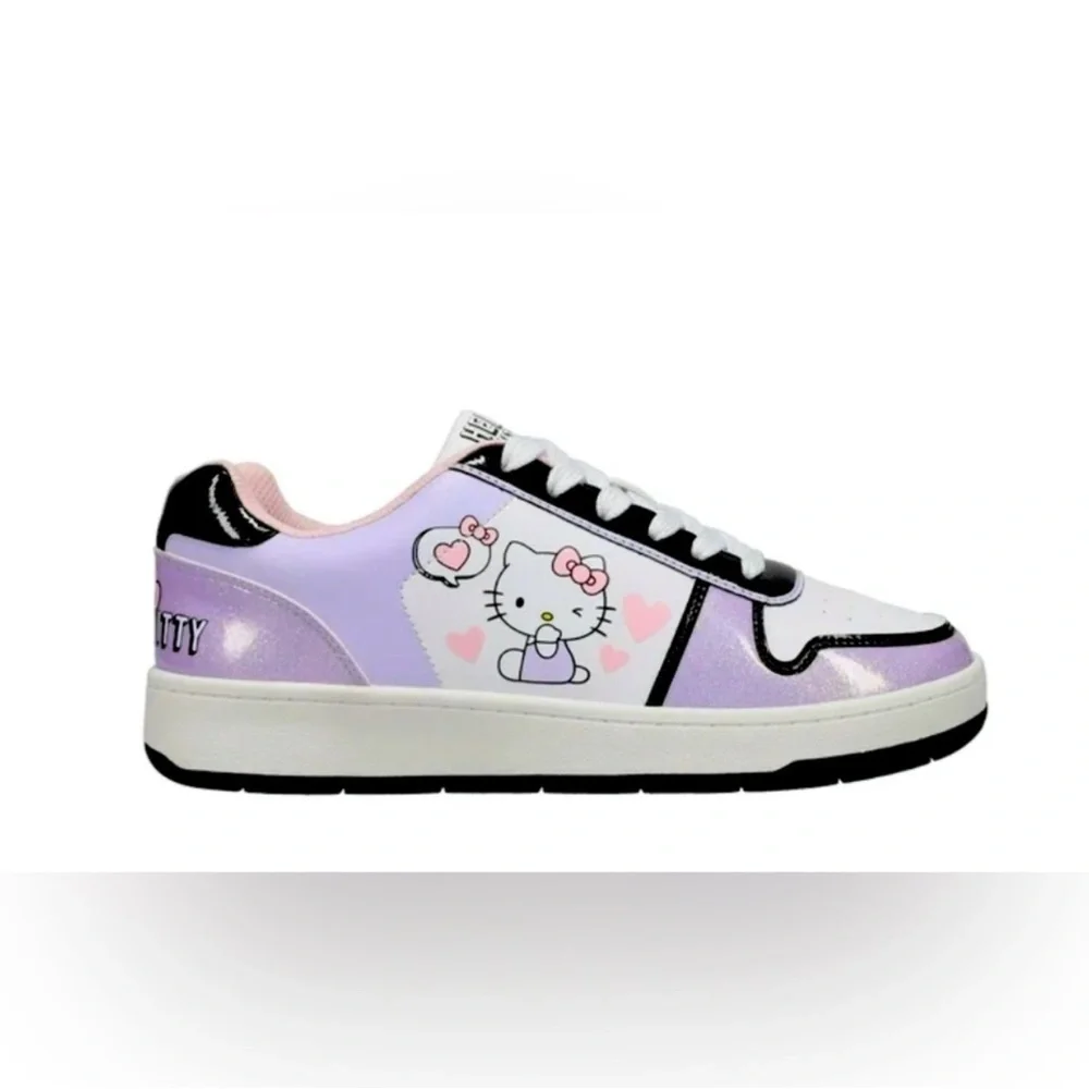 🩷 Hello Kitty by Sanrio Women's Pink Casual Court Sneakers, NWT PICK YOUR SIZE